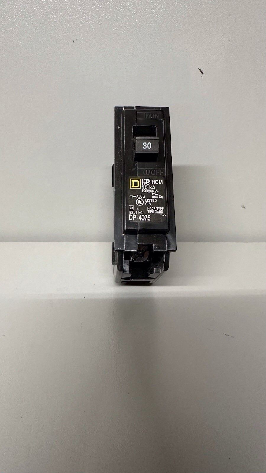 Square D HOM130 30 A Miniature Circuit Breaker