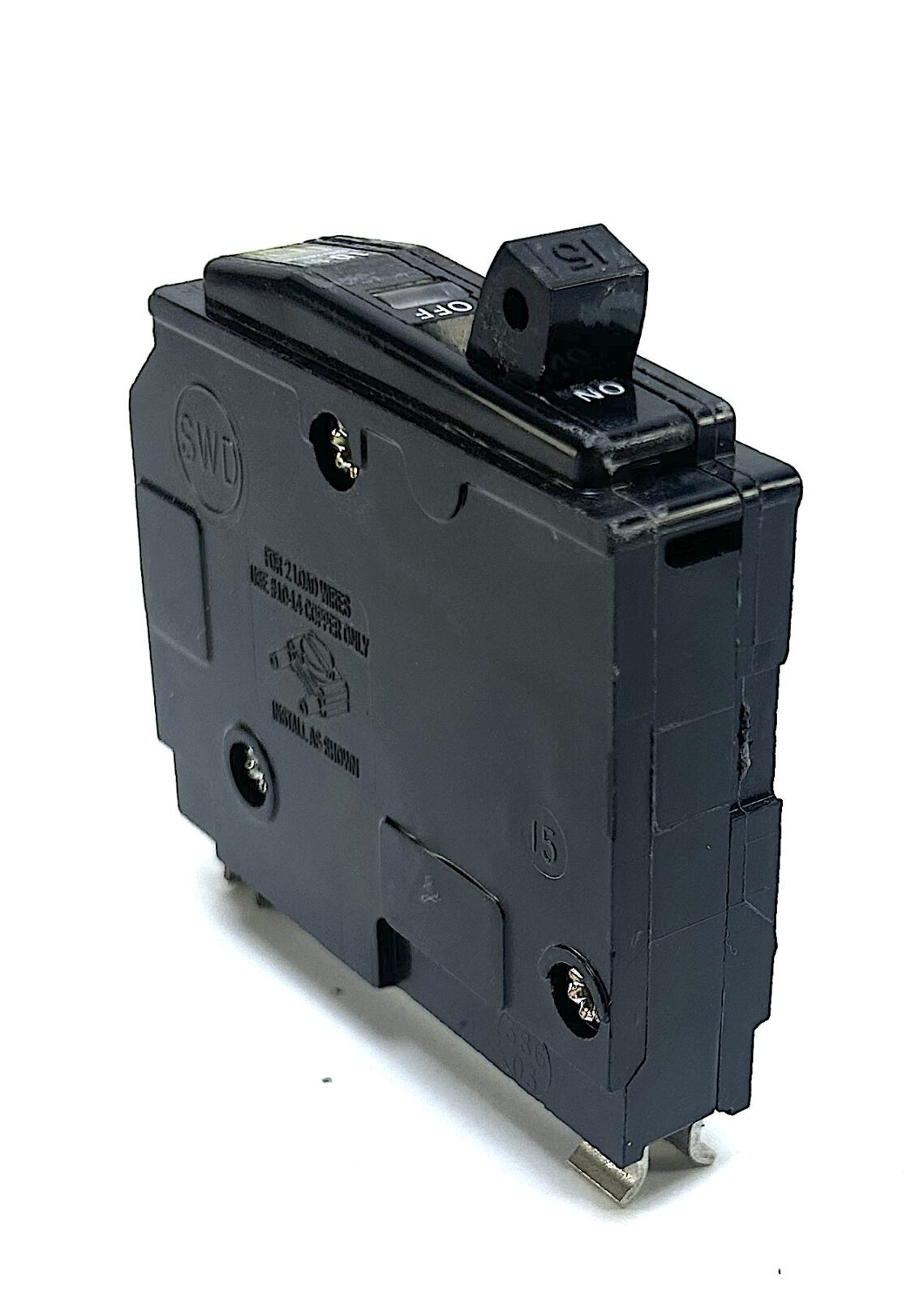 Square D Q0115 1 Pole 15 Amp 120 Vac Circuit Breaker (Lot Of 7)