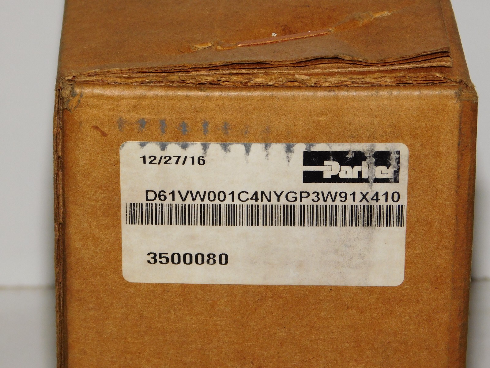 New Parker D61VW001C4NYGP3W91X410 Hydraulic Solenoid Valve Unit 110/120VAC + Box