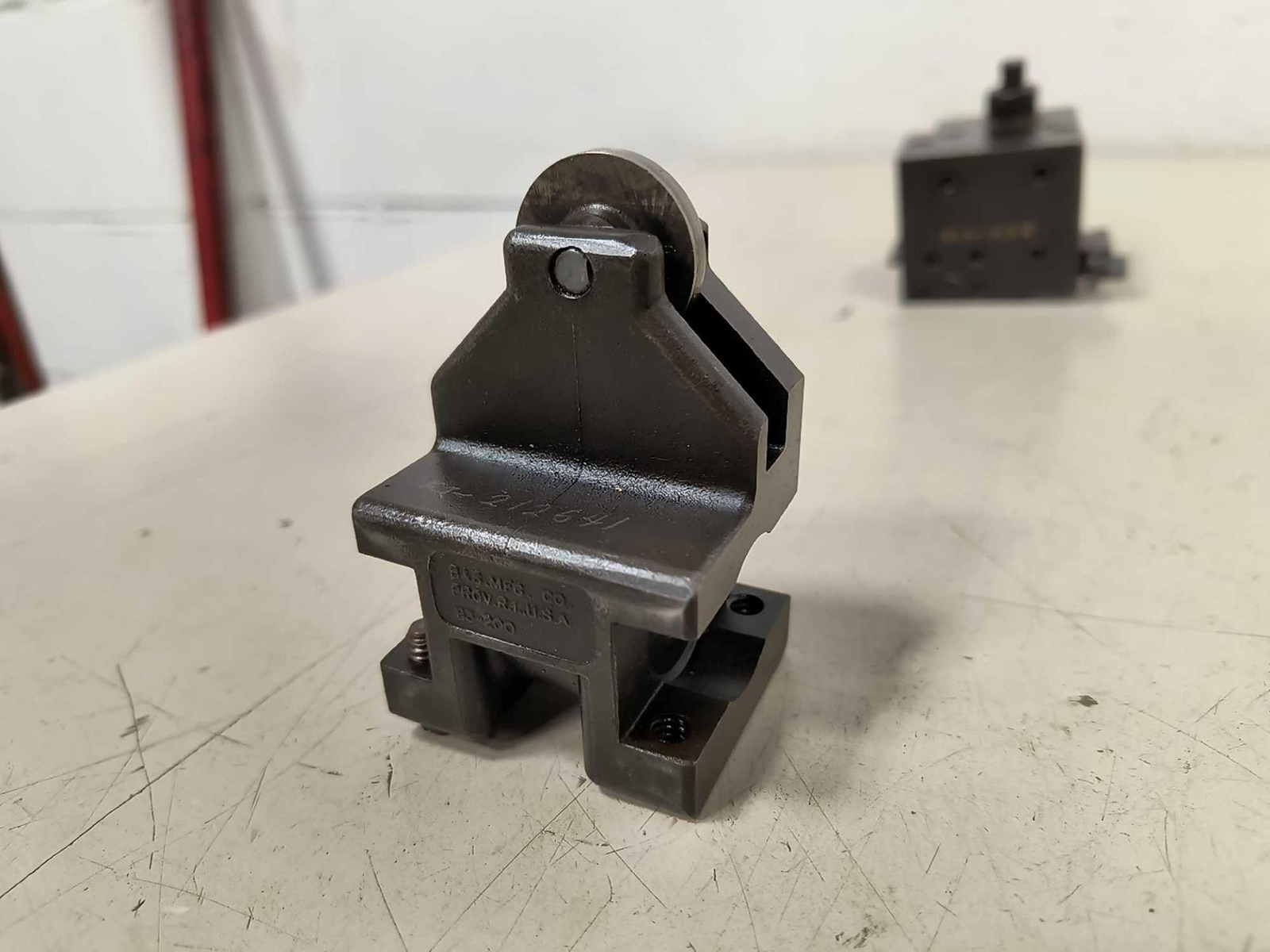 Pile of B&S & Somma Screw Machine Tool Holders Tool Post Circular Holders