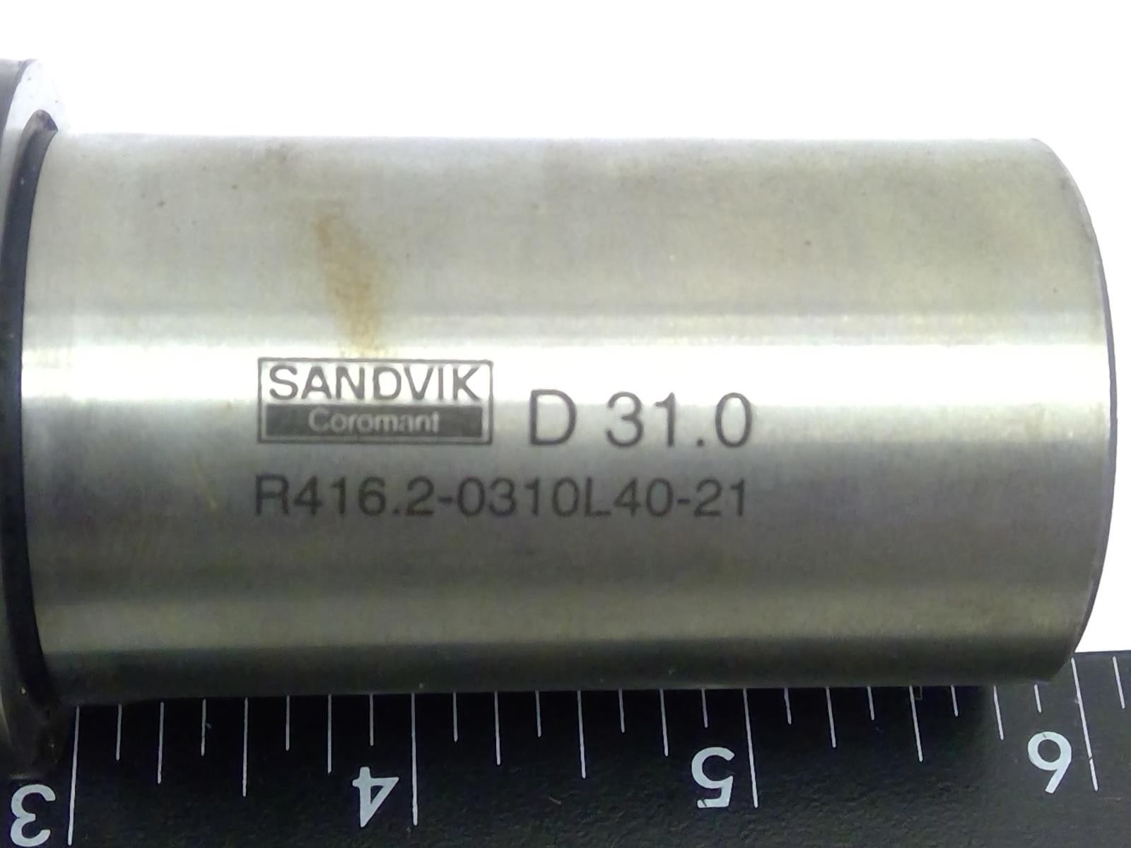 NEW Sandvik 31.00mm Insert Drill Body 416.2-0310L40-21