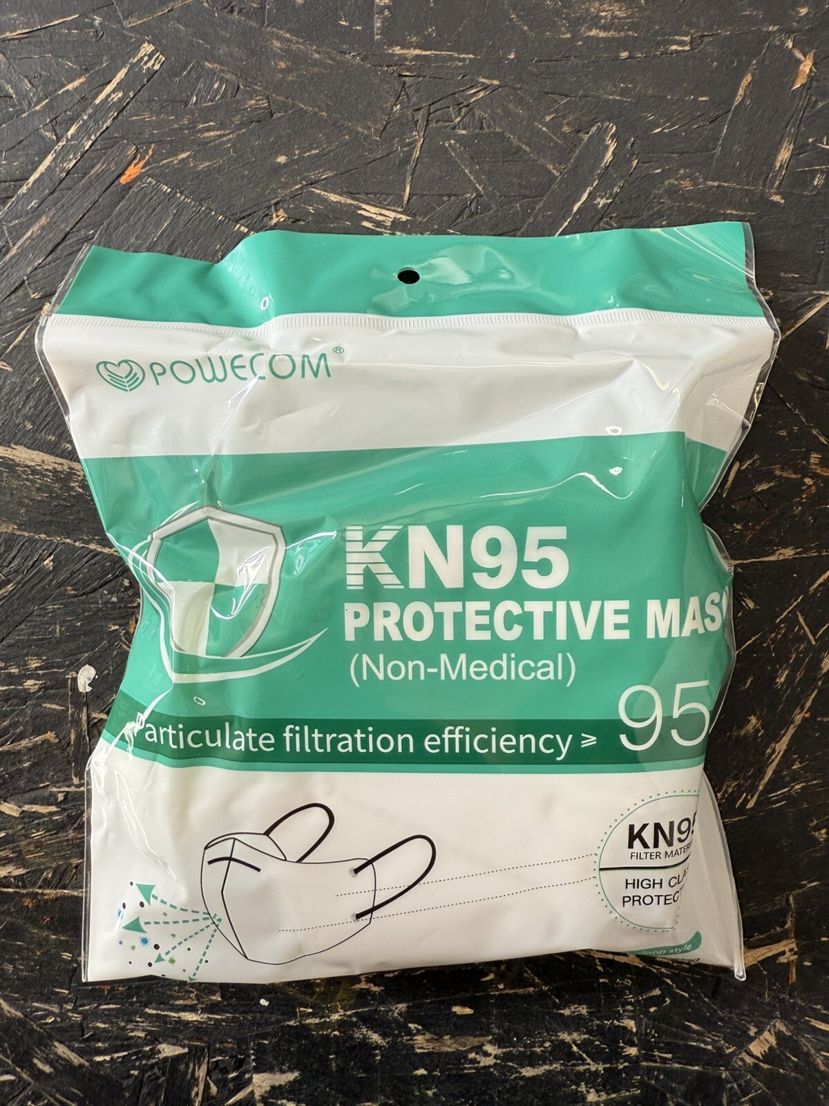 10 PCS KN95 Protective 5 Layers Face Mask Disposable Respirator BFE 95% PM2.5