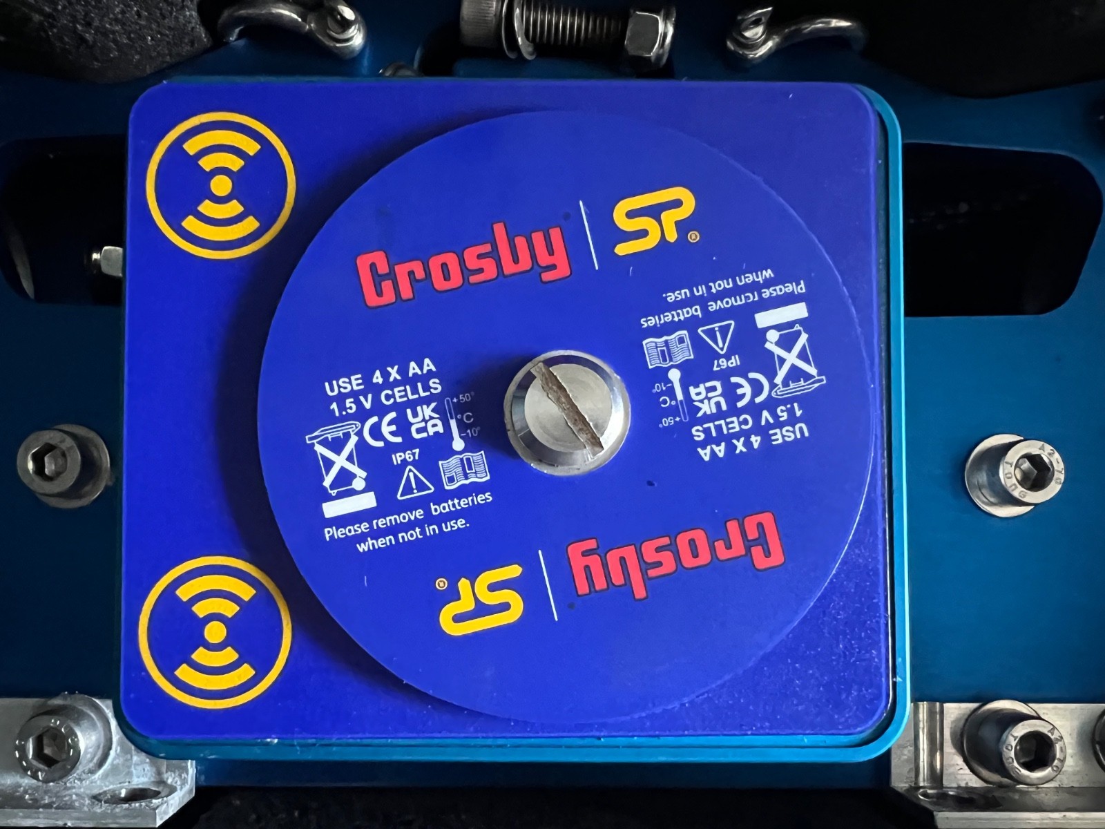 Crosby Straightpoint CableSafe 10te Wireless Rope Tension Meter/Dynamometer