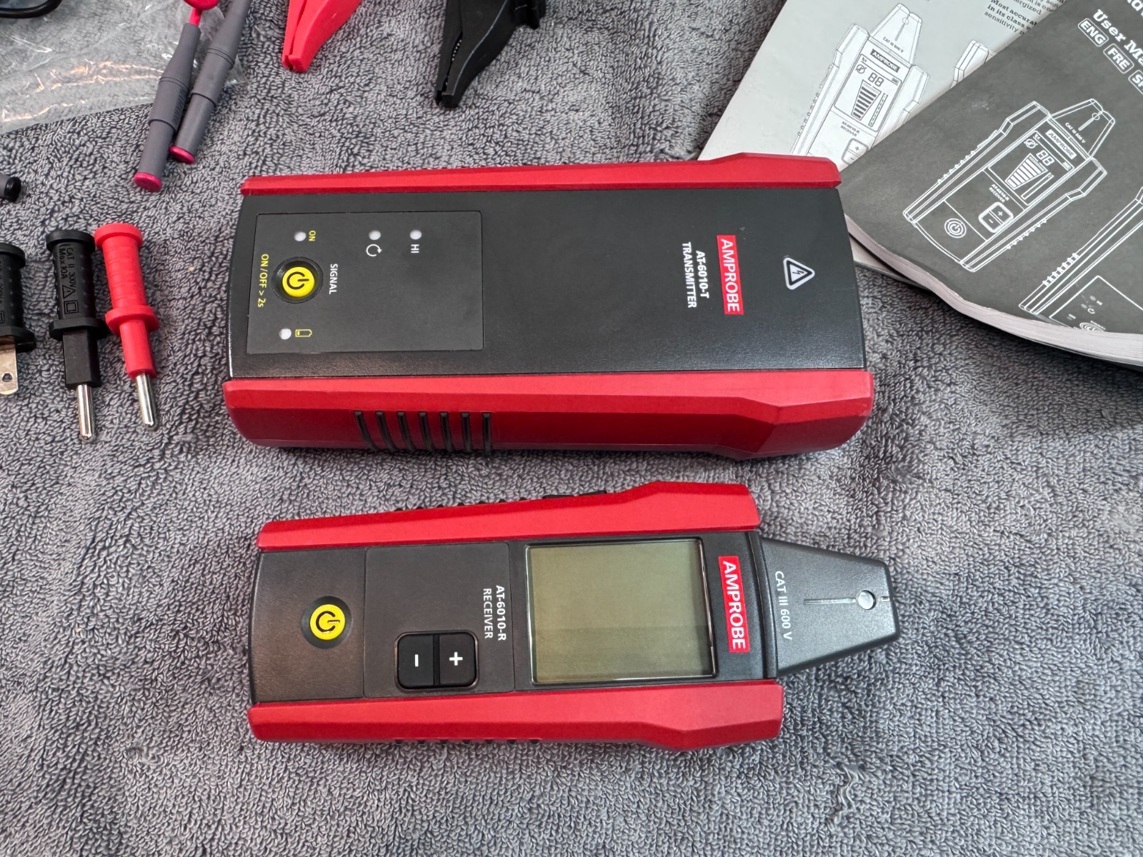 Mint – Amprobe AT-6010 Advanced Wire Tracer Kit CAT III 600V (LotA2)