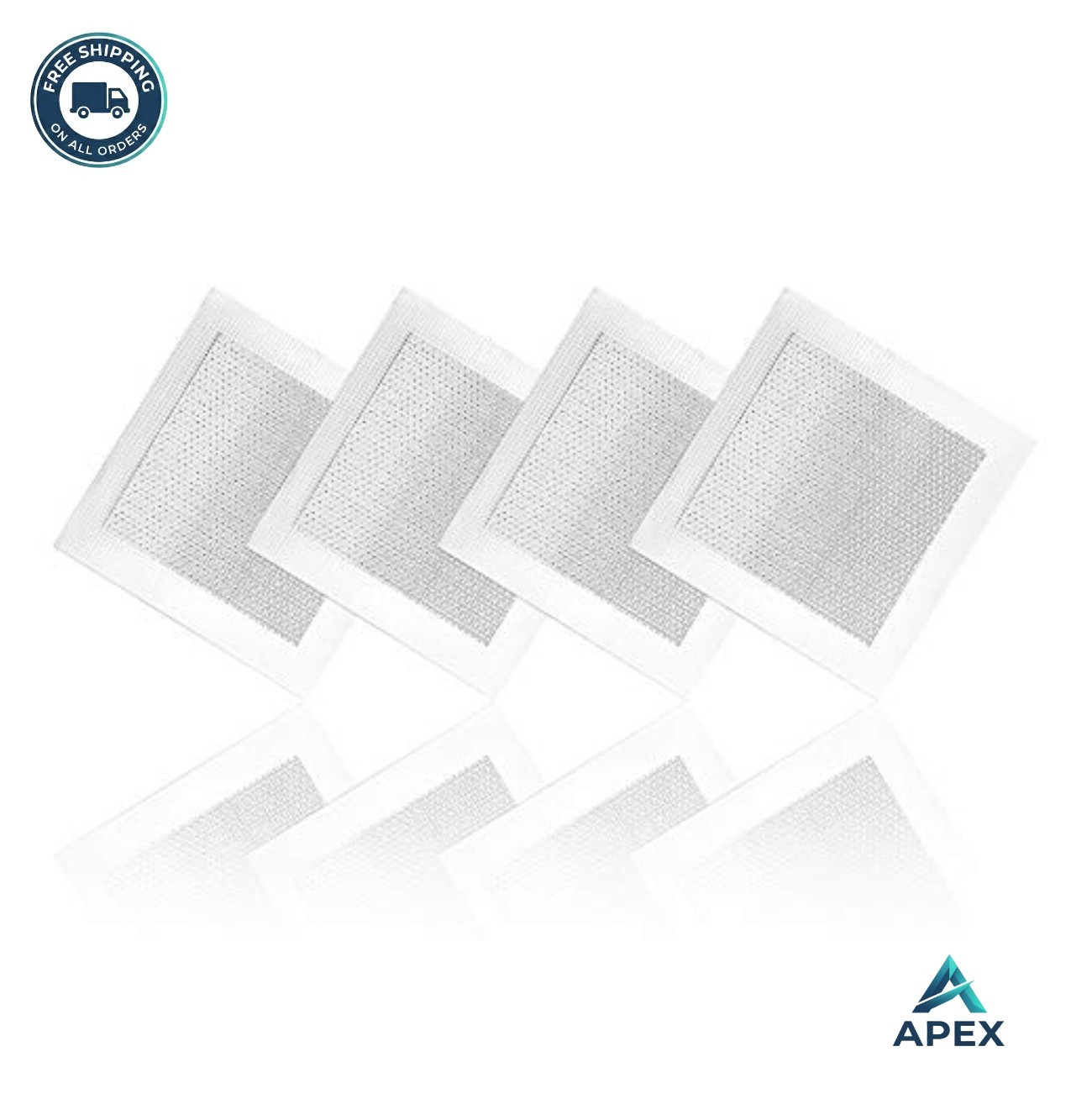 Drywall Repair Patch 6×6 Inches Aluminum Mesh Self Adhesive 7 Pack Wall Hole Fix