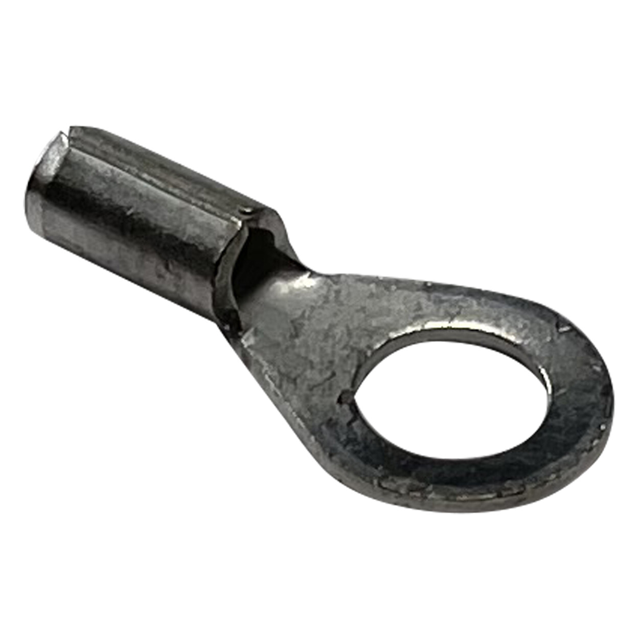 (100) Non-Insulated 22-18 Gauge #10 Ring Terminal Uninsulated Wire Connector