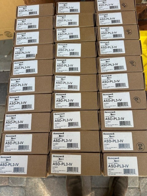 10 NEW / SEALED (11+ LOTS AVAIL.) GAMEWELL FCI ASD-PL3-IV SMOKE DETECTOR HEADS