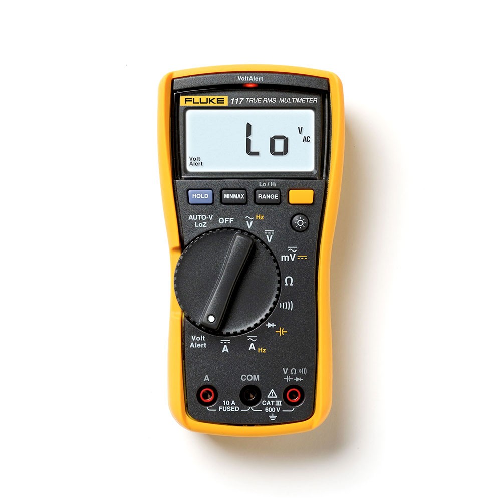 Fluke 117/323KIT Electrician’s Multimeter & True RMS Clamp Meter Combo Kit