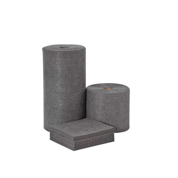 Spilfyter Db-75 Sorbents, 27 Gal, 16 In X 18 In, Universal, Gray, Polypropylene