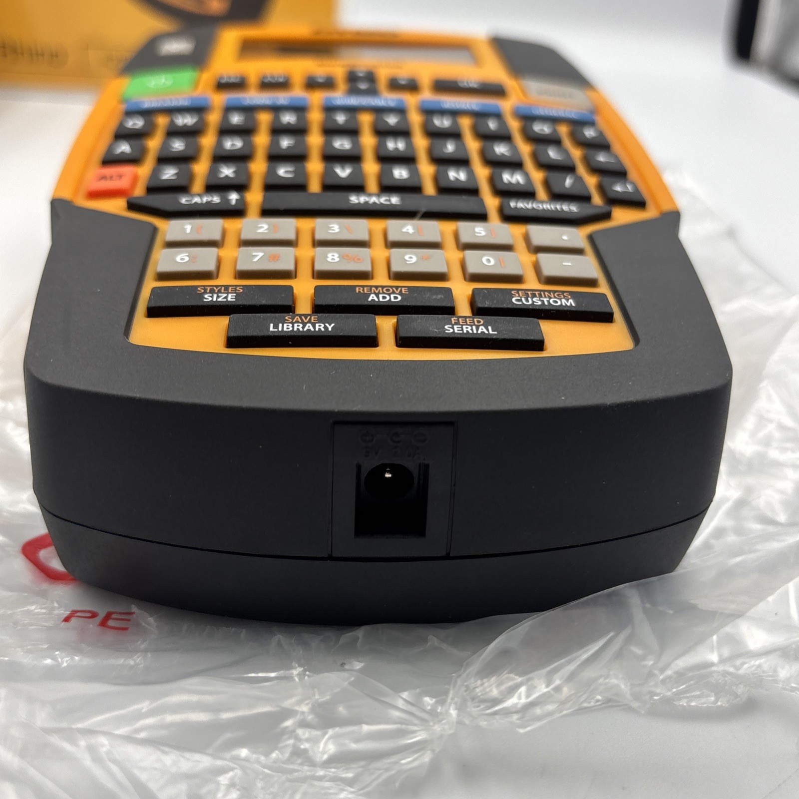 DYMO Rhino 4200 Industrial Label Maker Printer – Open Box, Unit Only No Tape