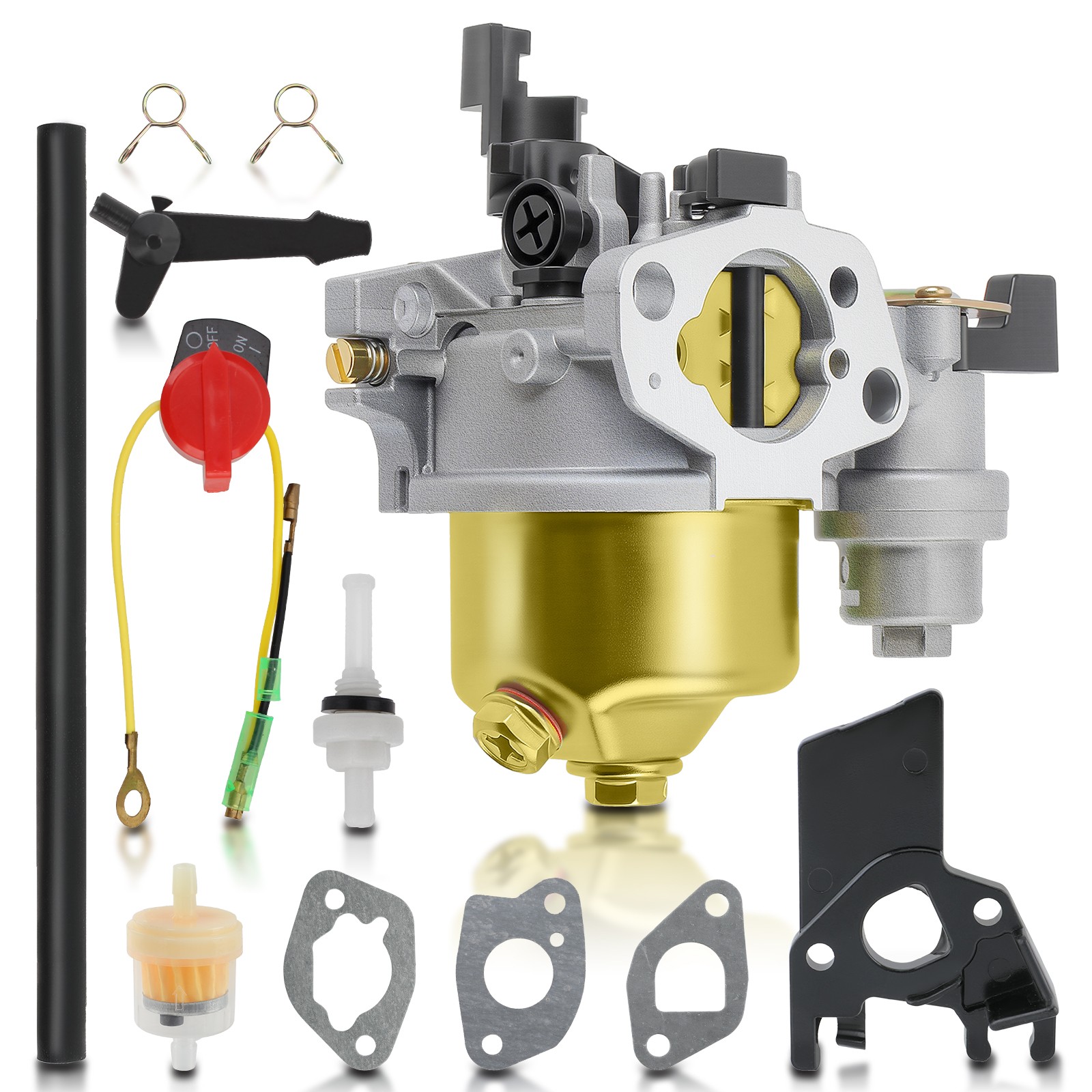 Carburetor 16100-ZH7-W51 For Generac 196cc OHV Pressure Washer Engine 168FA 168F