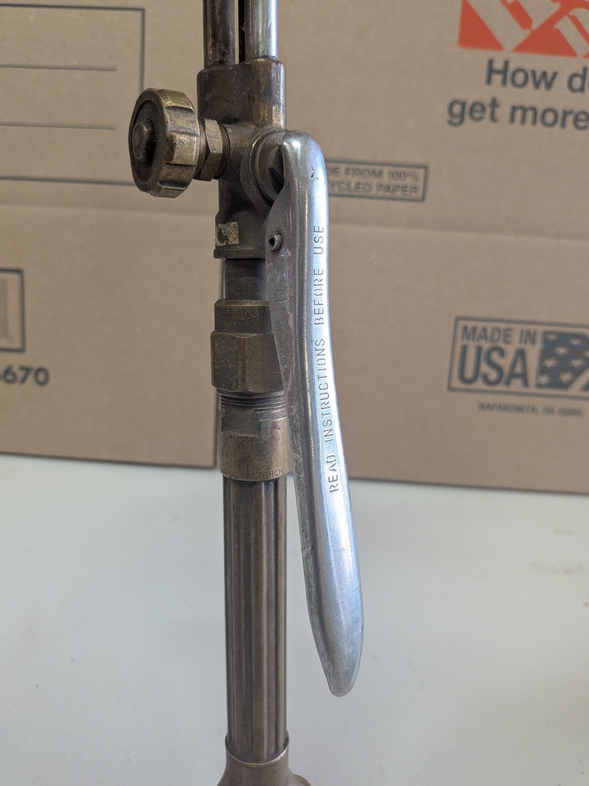 Victor Uniweld Esab WH-360 Cutting/Welding Torch Handle Head Oxy CA350 Works