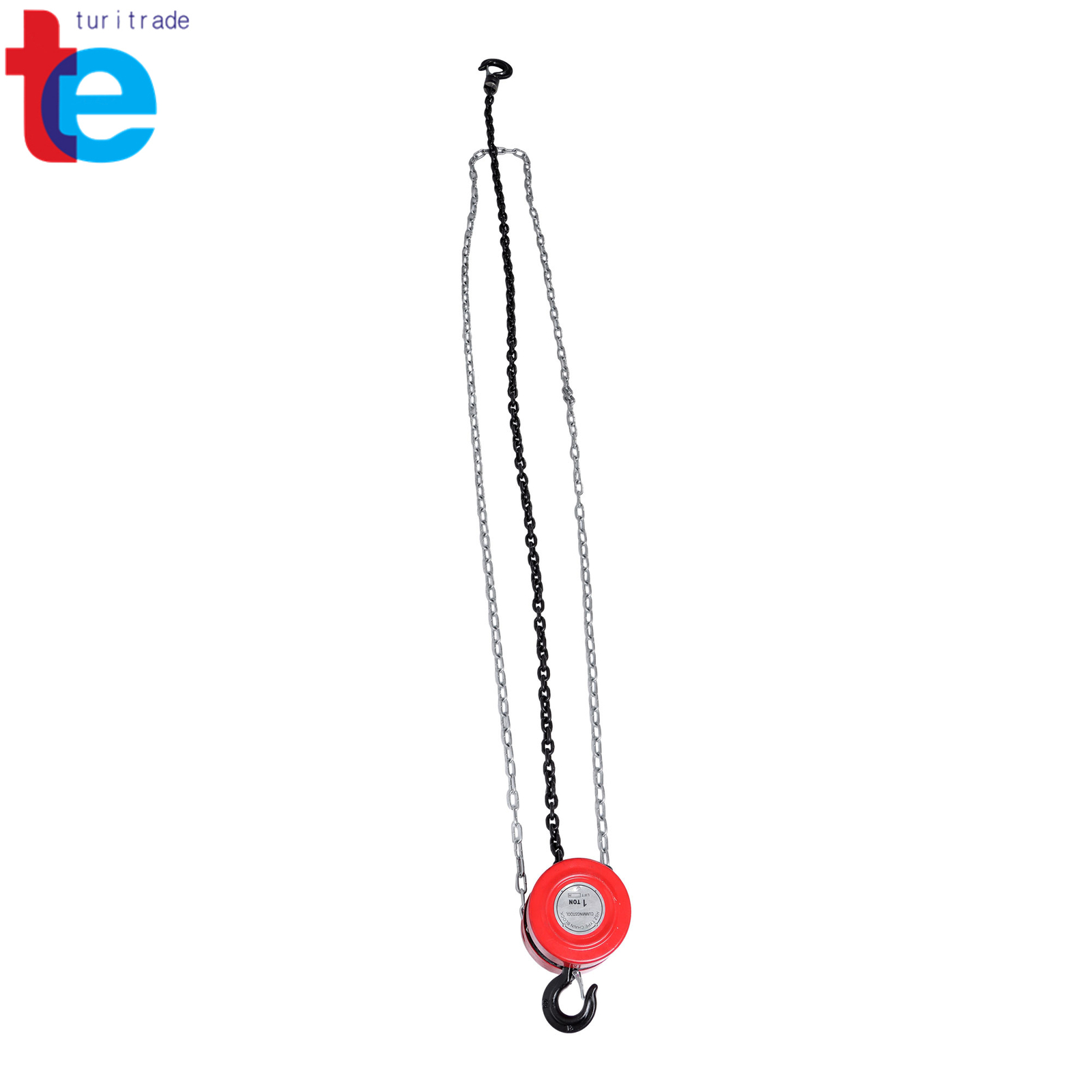 1 Ton Heavy Duty Chain Hoist 2200LBS Lift Hoist Puller Block Hand Tool Winch NEW