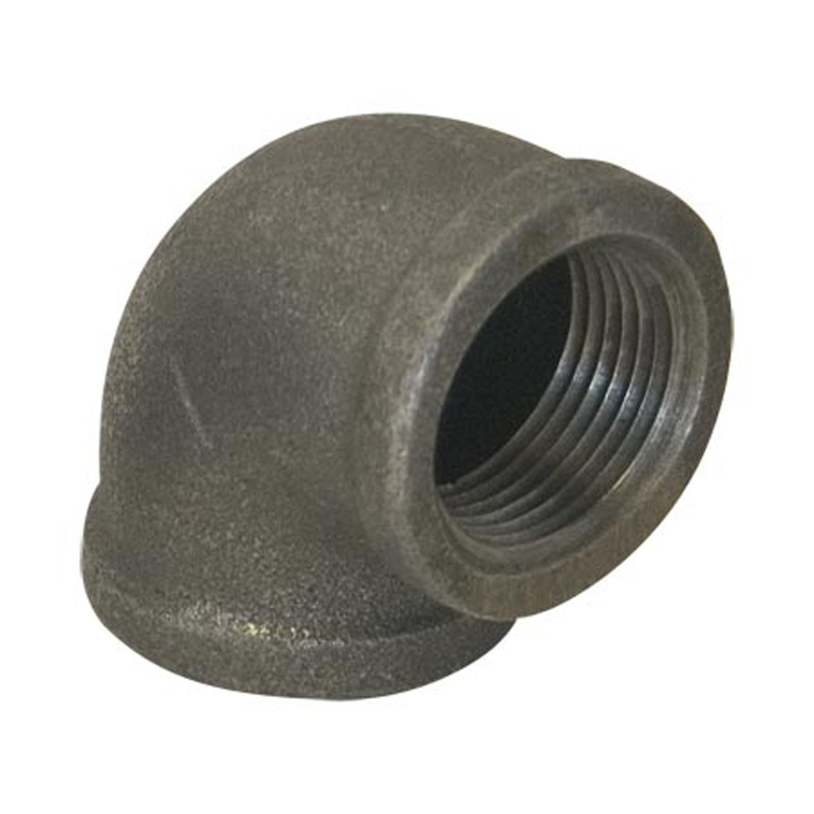 1/2″ BLACK MALLEABLE IRON 90 ELBOW DEG 90° ELBOW fitting pipe npt