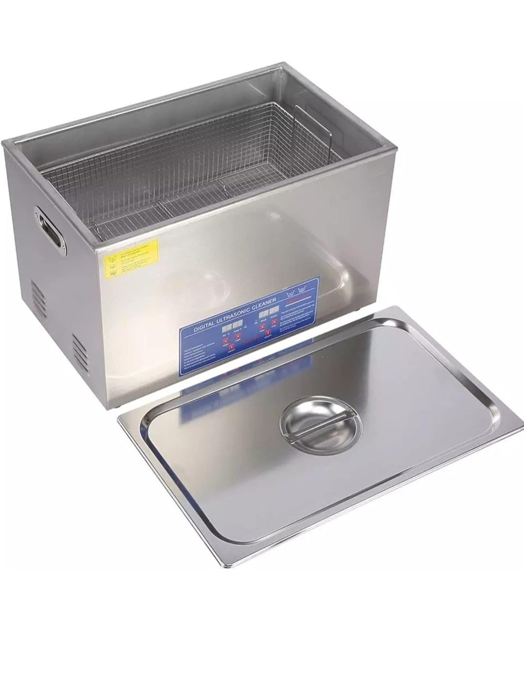 VEVOR 40KHz 600W Stainless Steel Ultrasonic Cleaner 22L Digital Control Cleaning