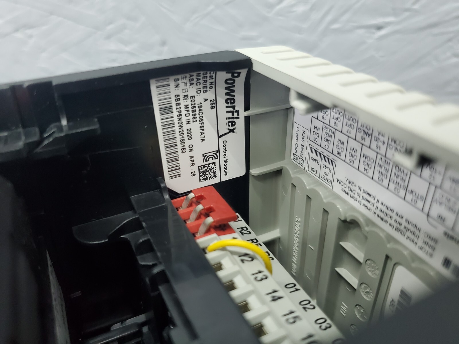 25B-B2P5N104 Allen Bradley PowerFlex 525 AC Drive 0.4kW 0.5Hp