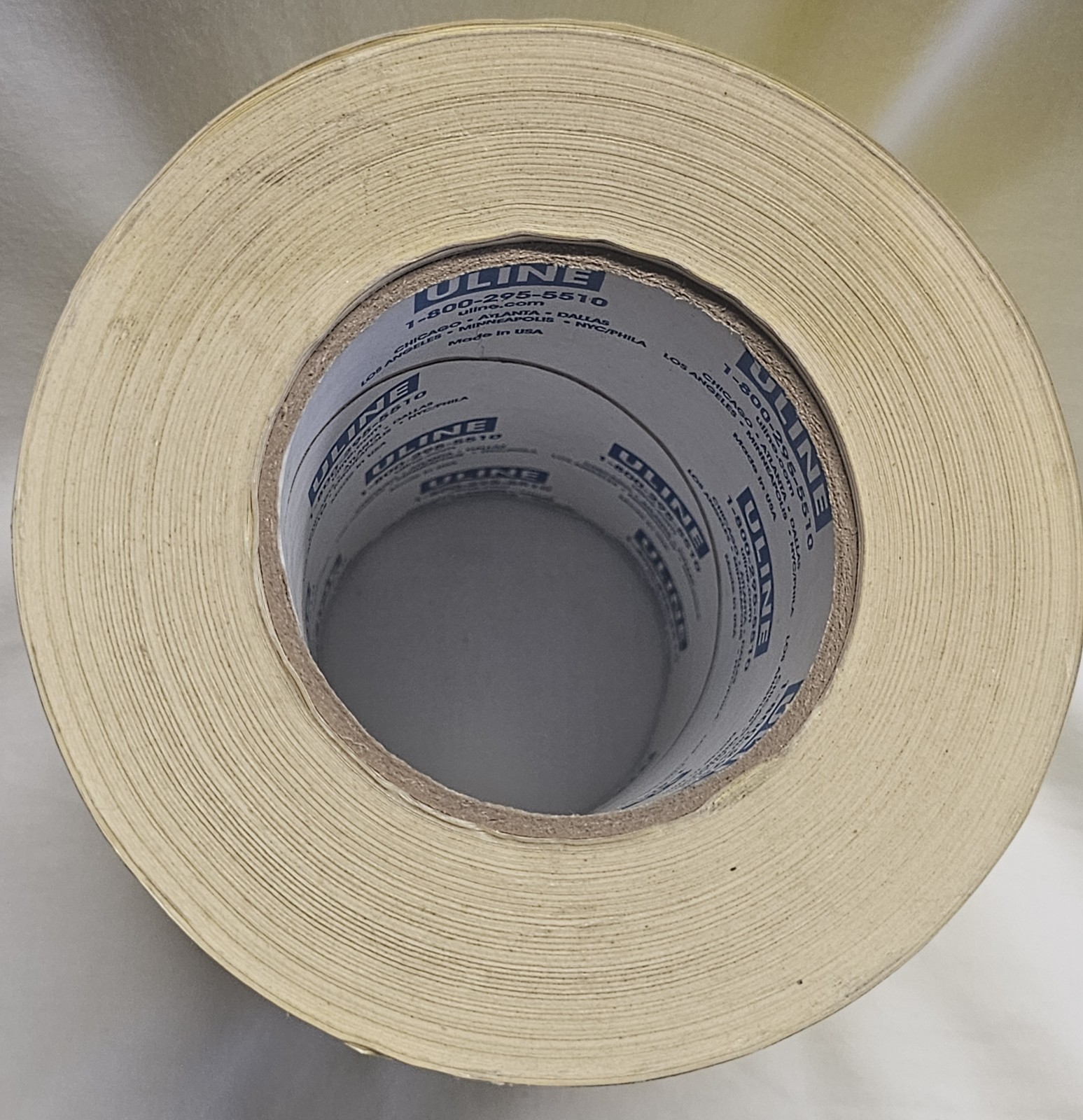 Uline S-369 Vinyl Hazard Labels Hazardous Waste 6″×6″ Adhesive Stickers Roll 500