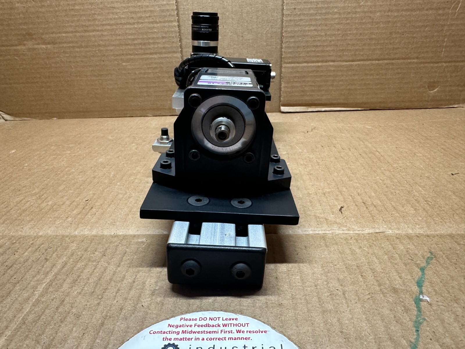 BASLER SCA640-70GM MONOCHROME CCD CAMERA + ORIENTAL DRL42PA2-10 S/N: 20925616