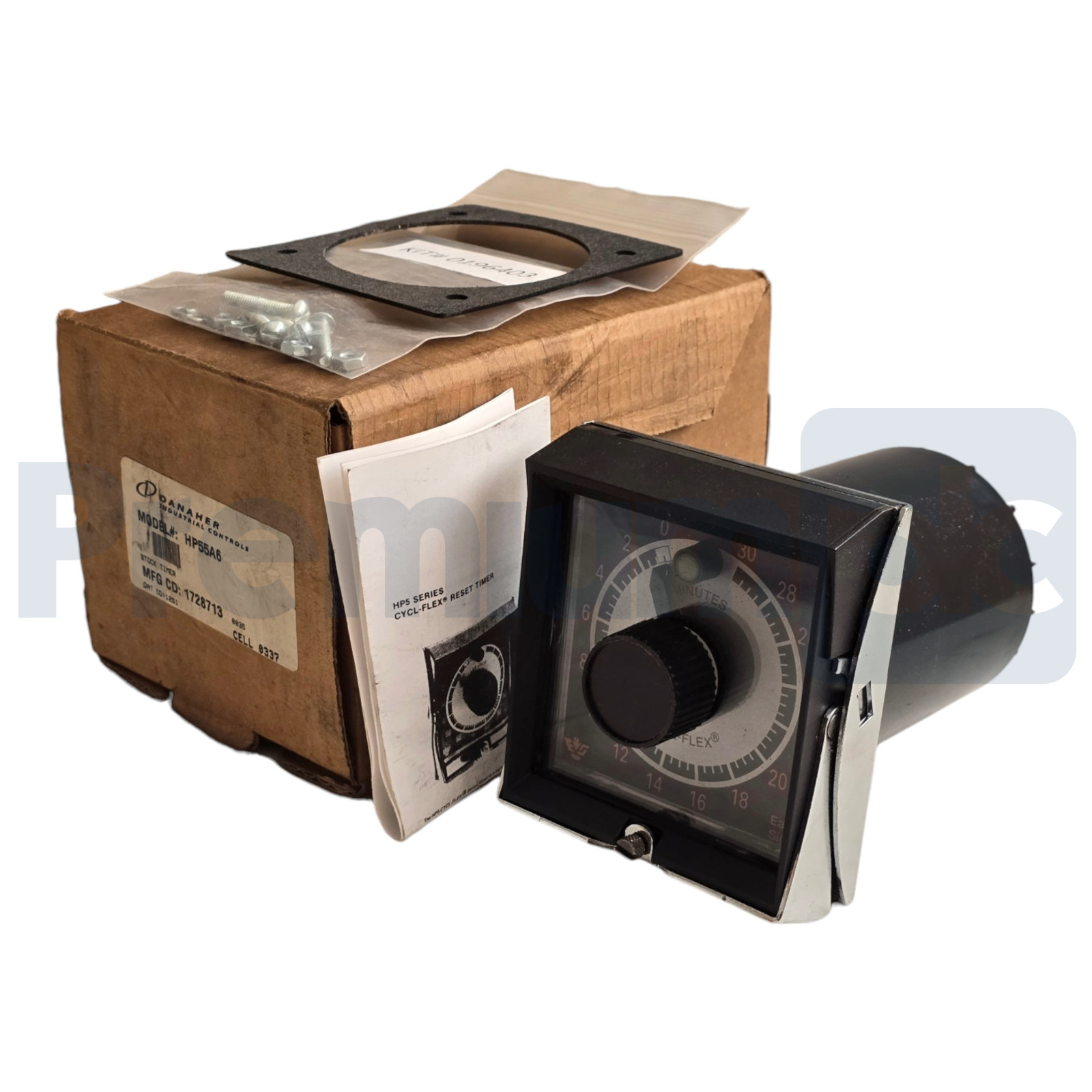 Danaher Eagle Signal HP55A6 | HP5 Cycl-Flex Reset Timer 0-30min 120VAC NSMP