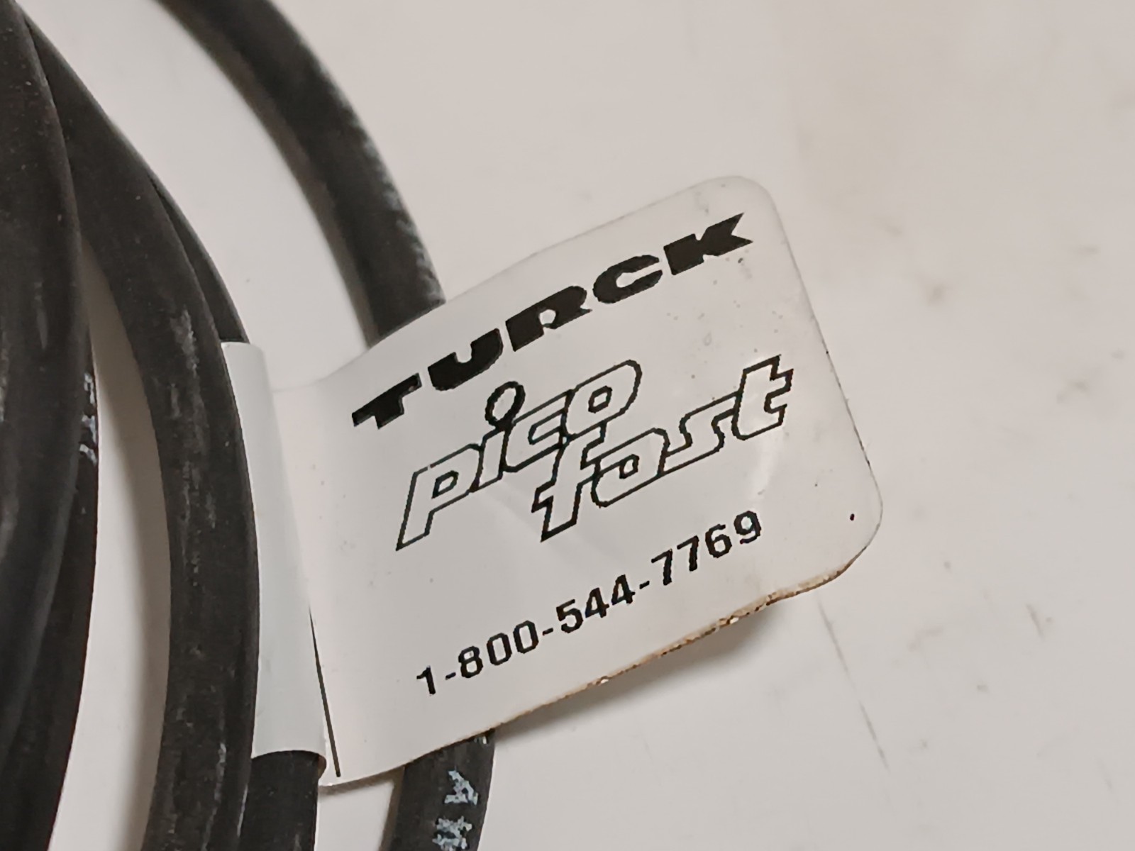 Turck picofast PKG 3Z-2/S90 Single Ended Cordset, M8 Female to Pigtail, 2m