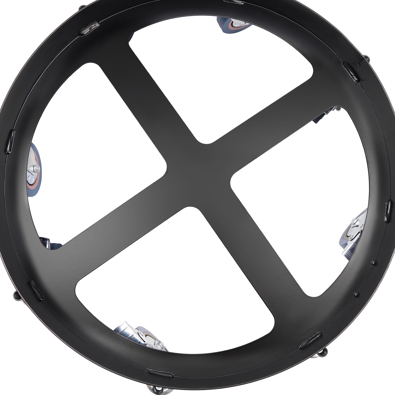 55 Gallon Drum Dolly Barrel Dolly Carts Drum Dolly With 8 Wheels Q235 Steel