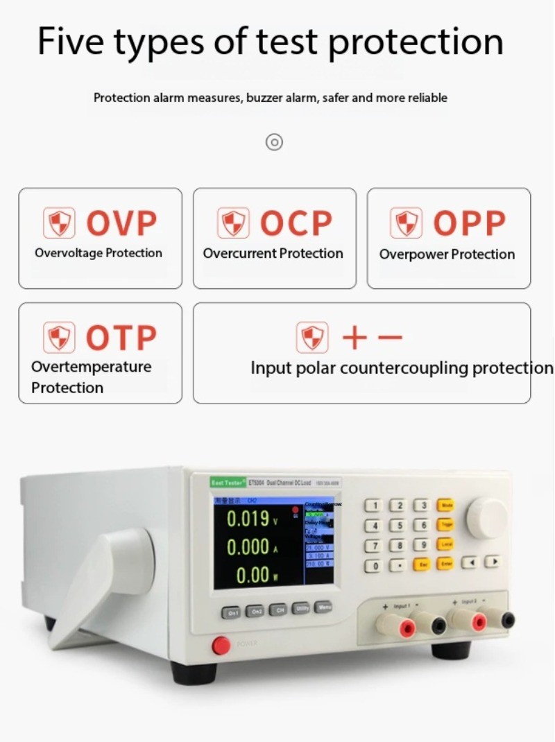 Benchtop Programmable DC Electronic Load: Programmable Battery Capacity