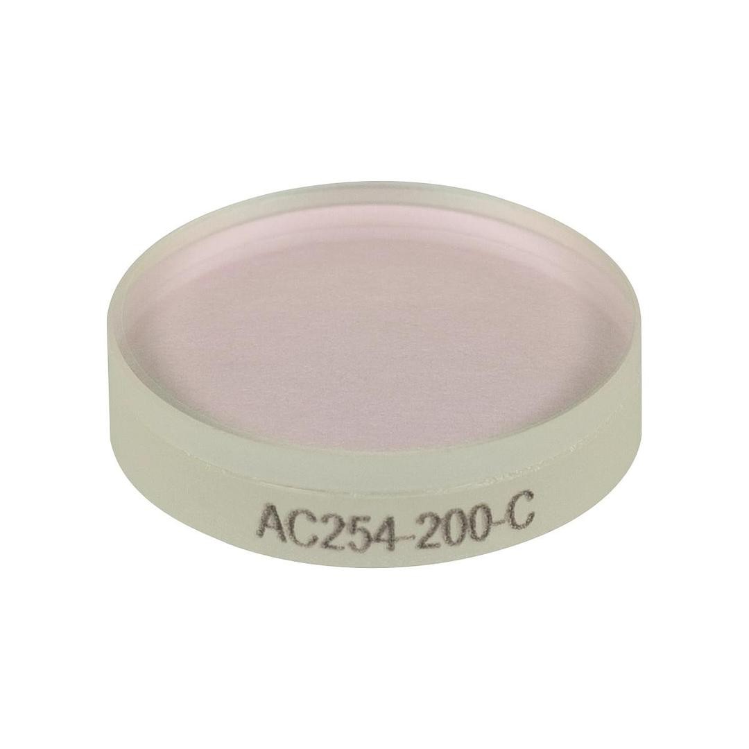 Thorlabs AC254-200-C Achromatic Doublet 1″ Diameter, 200mm FL, AR 1050nm-1700nm
