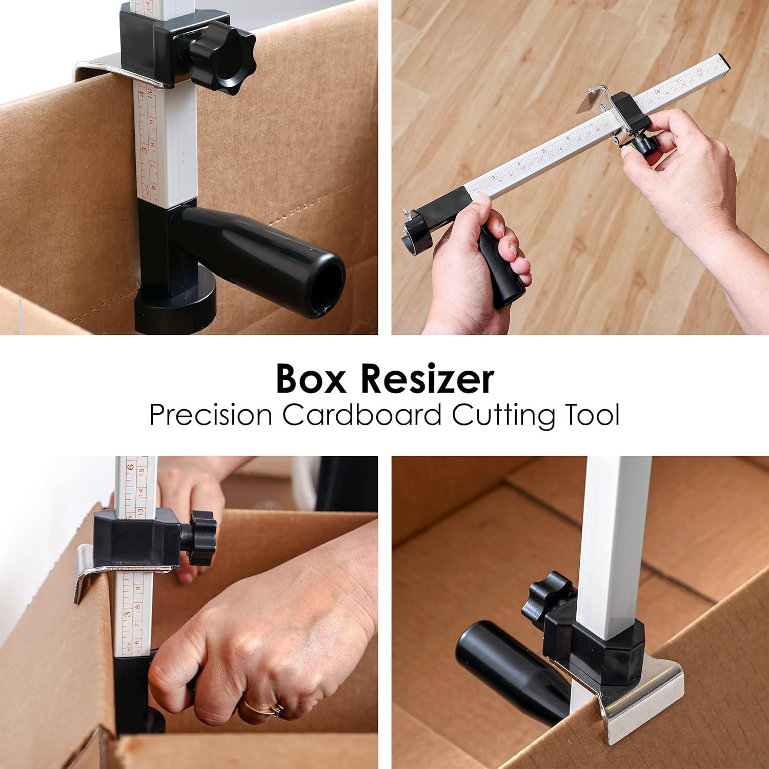 Box Resizer Tool with Scoring Wheel – Cardboard Box reducer to Customize Ship…