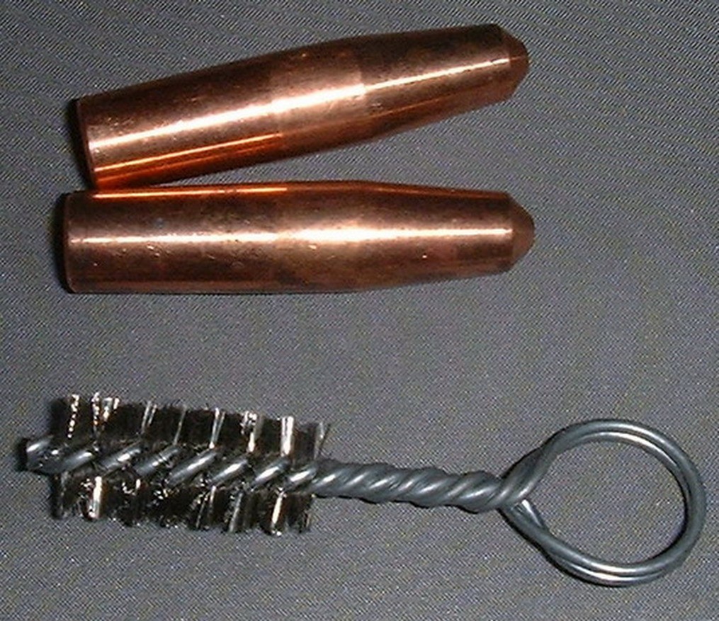 Lenco 22010 Spot Welding Tip Kit, 2 of A-144 Tips & 1 of STSW Brush