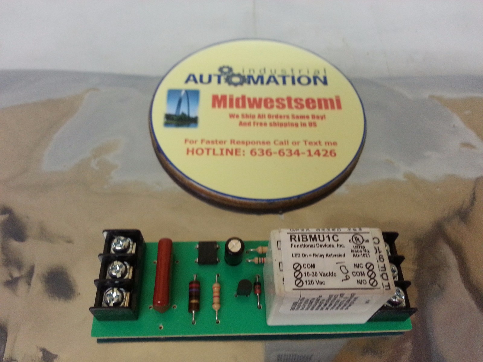 FUNCTIONAL DEVICES RIBMU1C PANEL RELAY FREESHIPSAMEDAY