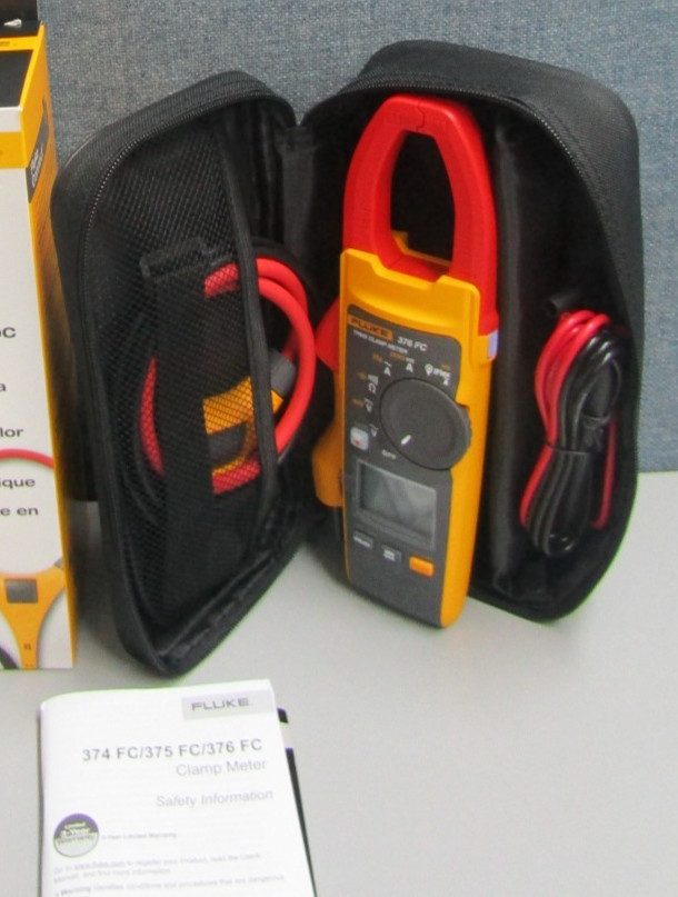 Fluke 376 FC True-RMS AC/DC Clamp Meter – NEW in Box