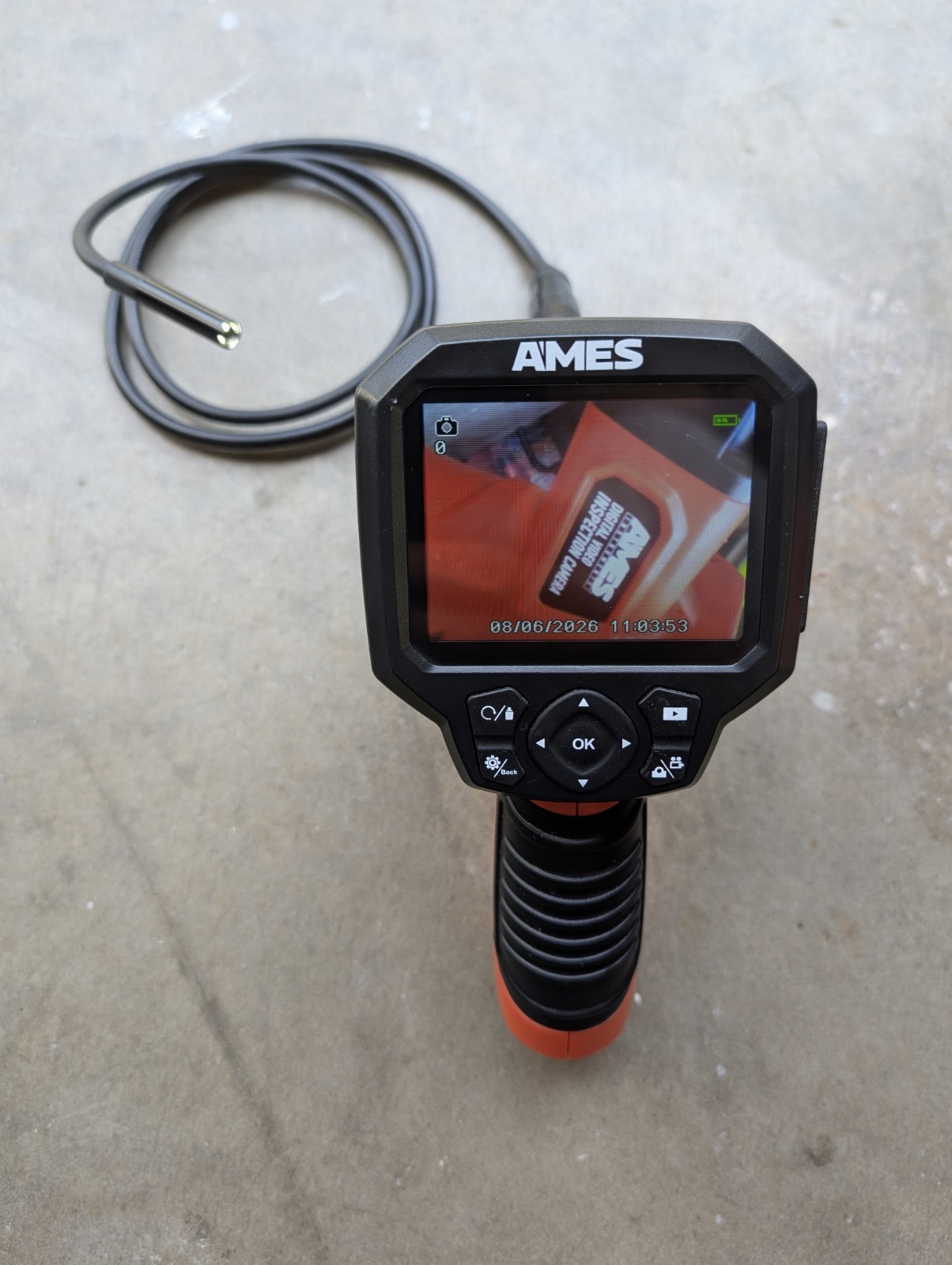 AMES Instruments 64170 3.5″ Digital Video Inspection Camera