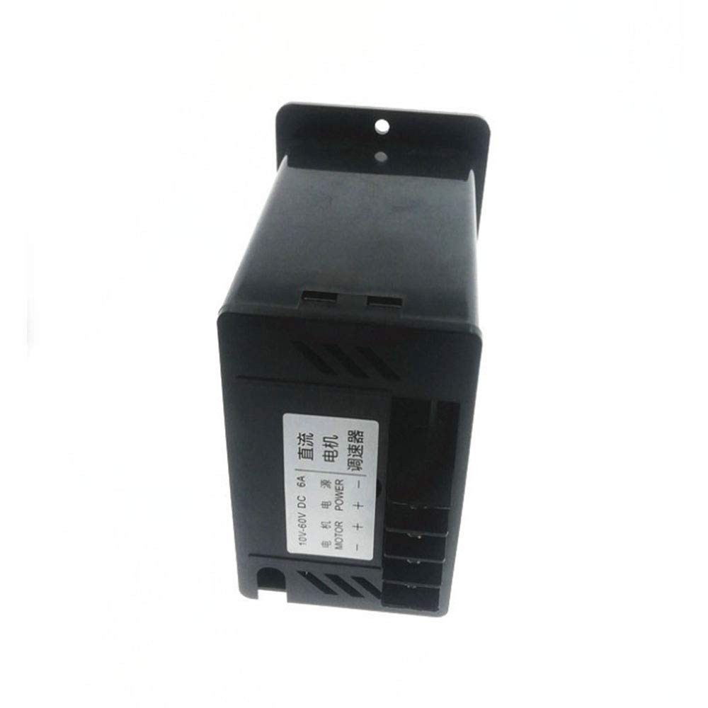 Acxico 1Pcs 12V 24V 36V 48V PWM DC Motor Speed Controller Reversible Switch 6…