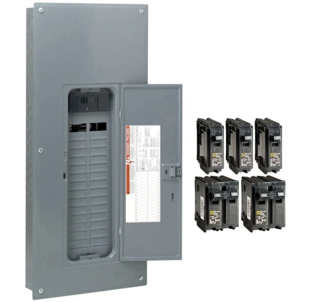 Schneider Electric HOM3060M200PQCVP 60-Circuit Indoor Main Breaker Panel (NEW)