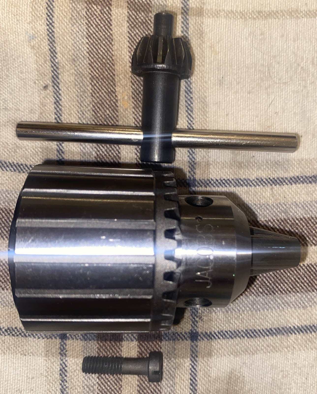 Jacob’s 33BA 1/2-20Drill Chuck W/ Key & Set Screw (5/64-1/2 IN. / 2-13 MM.)