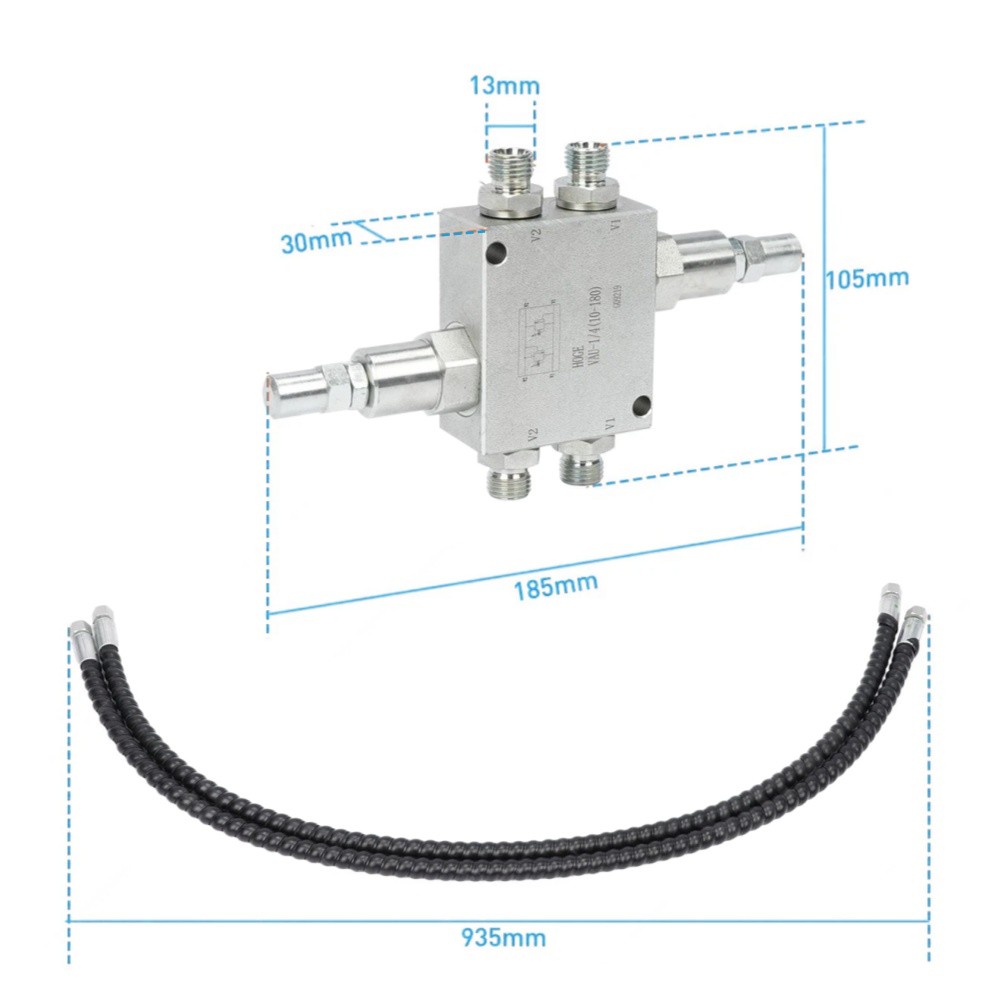 For Swivel Motor Assembled For Mini Excavator Cushion Valve Kit Complete US