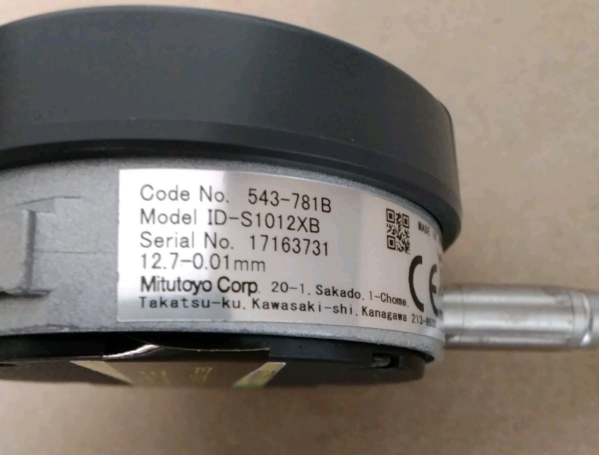 Mitutoyo 543-781B ID-S1012XB Digital Indicator