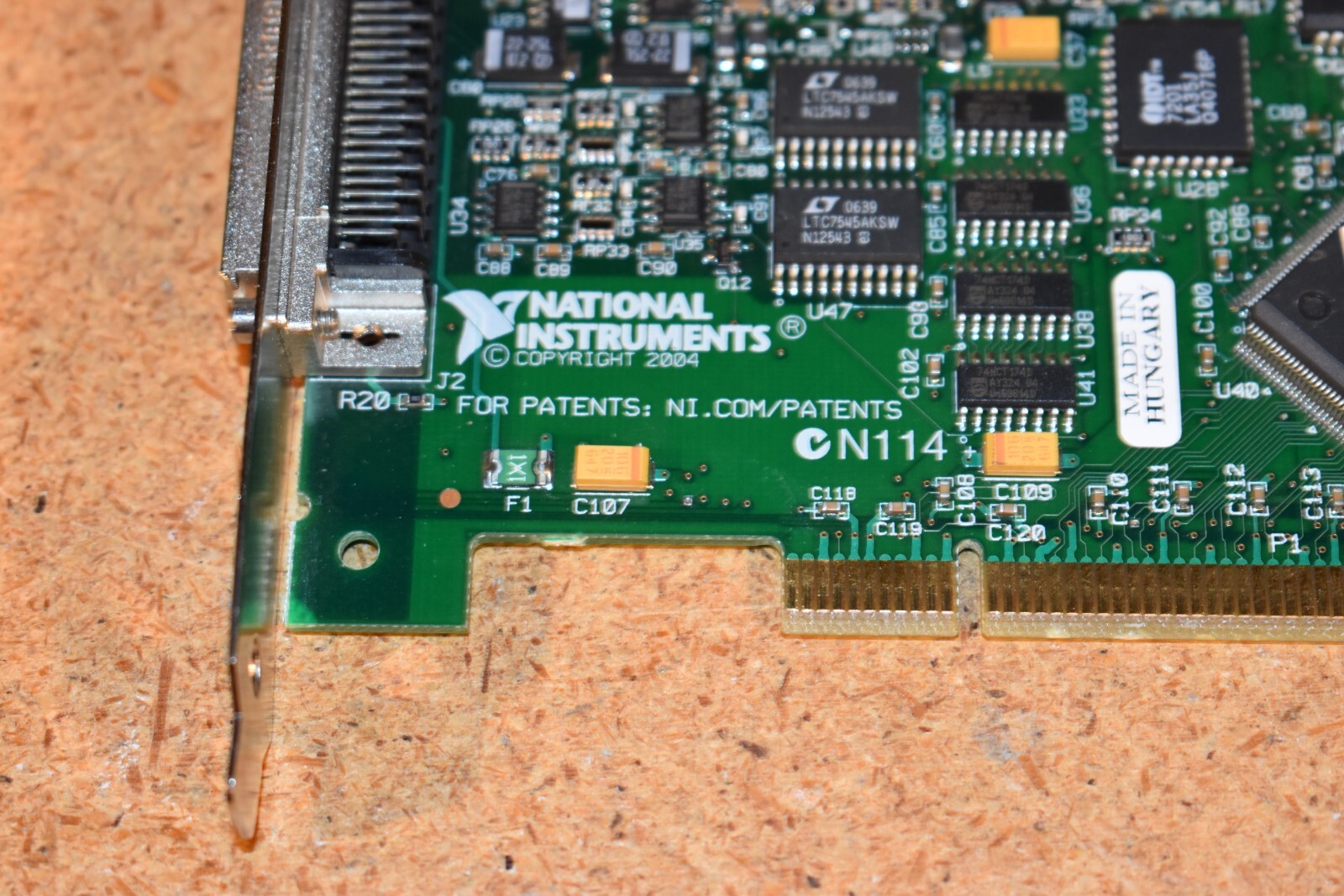 National Instruments PCI-6024E Multifunction I/O Device Analog And Digital Card