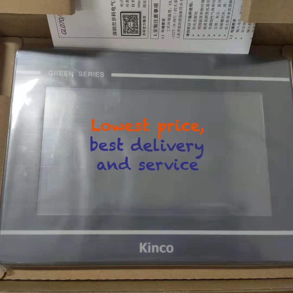 7» Inch Kinco GL070E HMI Touch Screen Panel Ethernet Human Machine RS232 RS422