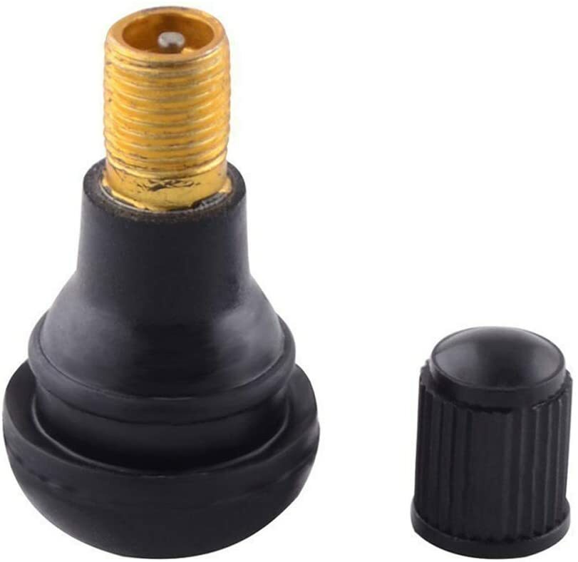 12Pcs TR412 Snap-in Tire Valve Stem 0.453″ Rim Holes Standard Vehicle Tyres