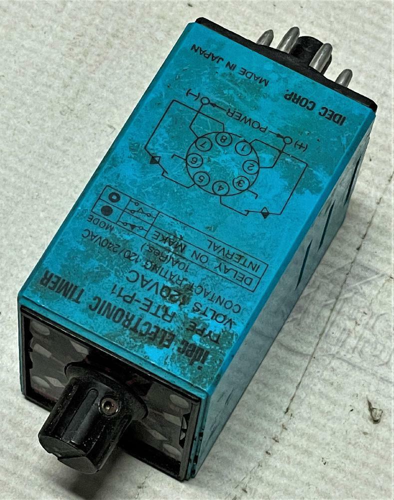 IDEC RTE-P11 Electronic Timer 120VAC