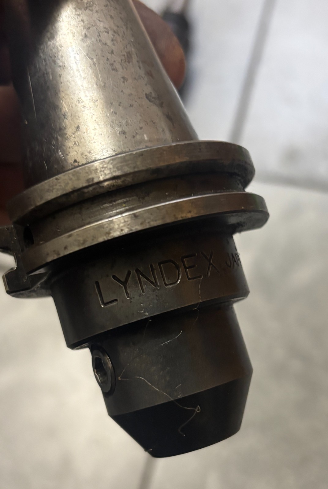 Lot of 9 CAT40 CAT 40 Tool Holders Lyndex IDG Poland