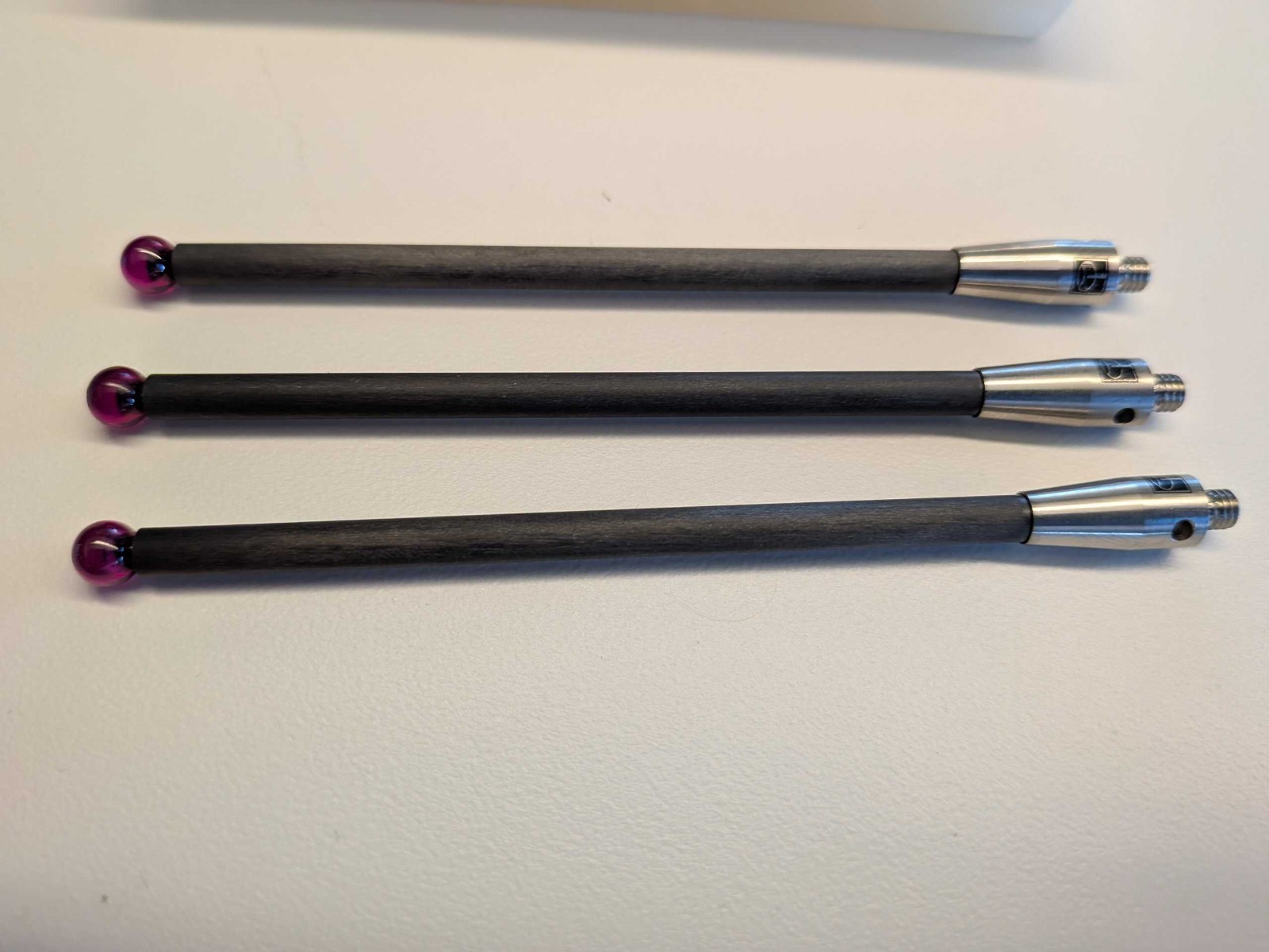 Renishaw A-5003-6510 | M4 6mm Ruby Carbon Fiber Stylus 100mm | OMP400 RMP600