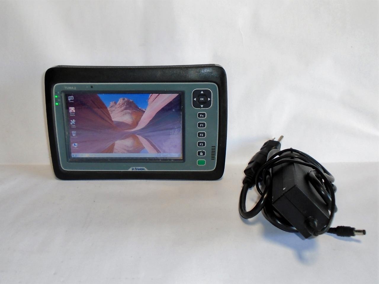 Trimble YUMA 2 Rugged Tablet Atom N2600 1.6GHz 4GB/128GB w/ Batt, AC Adapter (G)