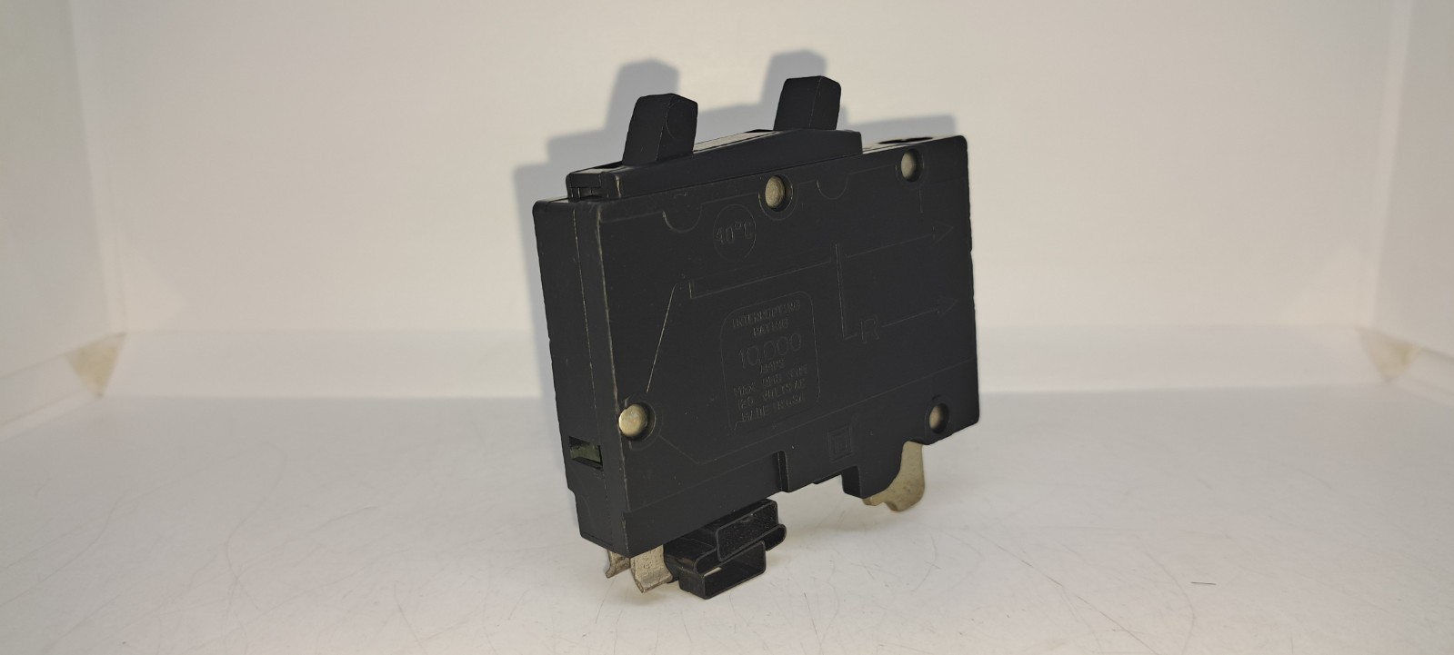 Square D QOT2020 2-20A 20 Amp 120/240 VAC Circuit Breaker PIGGYBACK with Hook