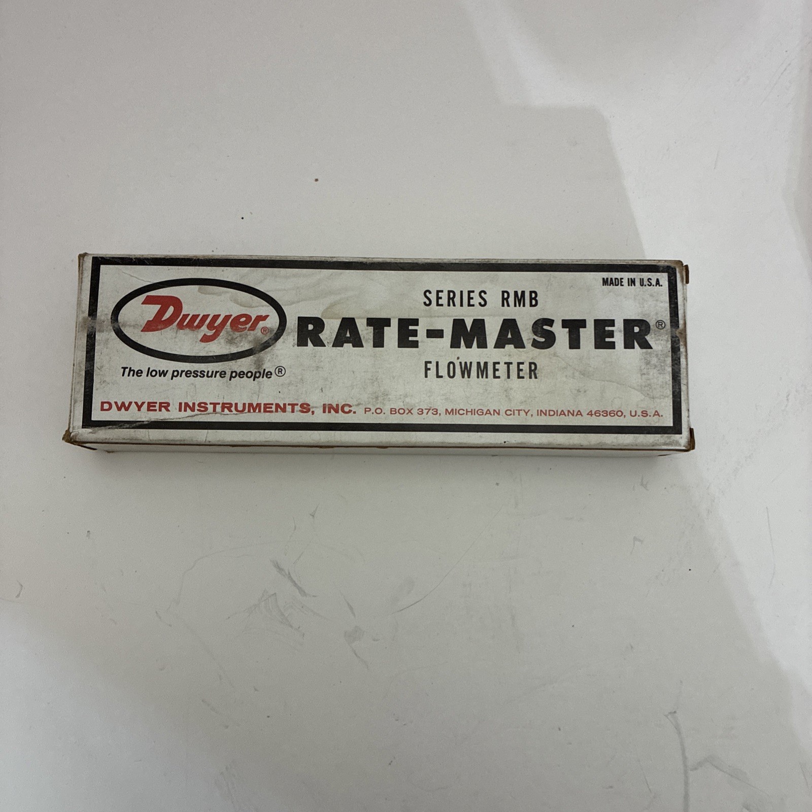 Dwyer RMB-55-SSV Rate-Master Flow Meter Variable Area Flowmeter
