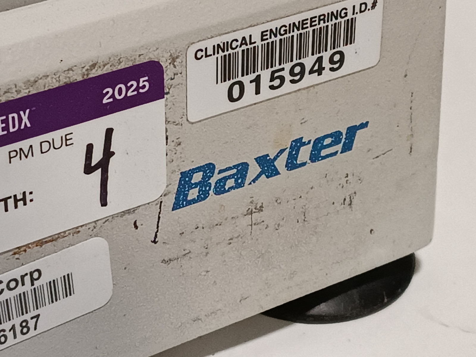 Baxter B5055-3S Dade Immufuge II blood sample Centrifuge, 110-120V, 60Hz, 3Amps