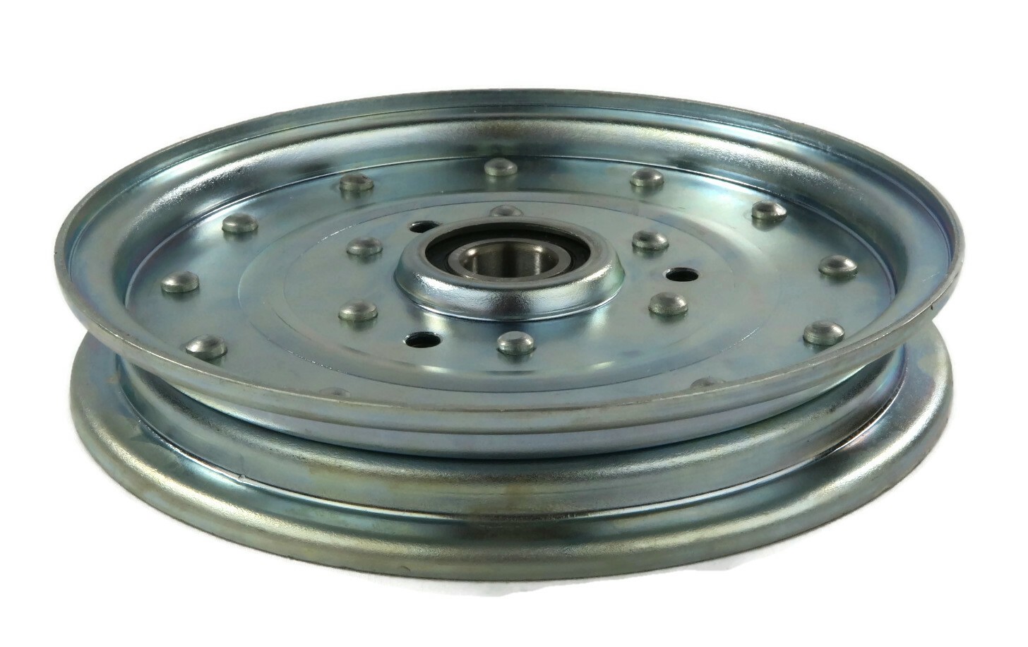 Flat Idler Pulley for Many Toro Z Master Mowers with 48″, 52″, 60″, & 72″ Decks