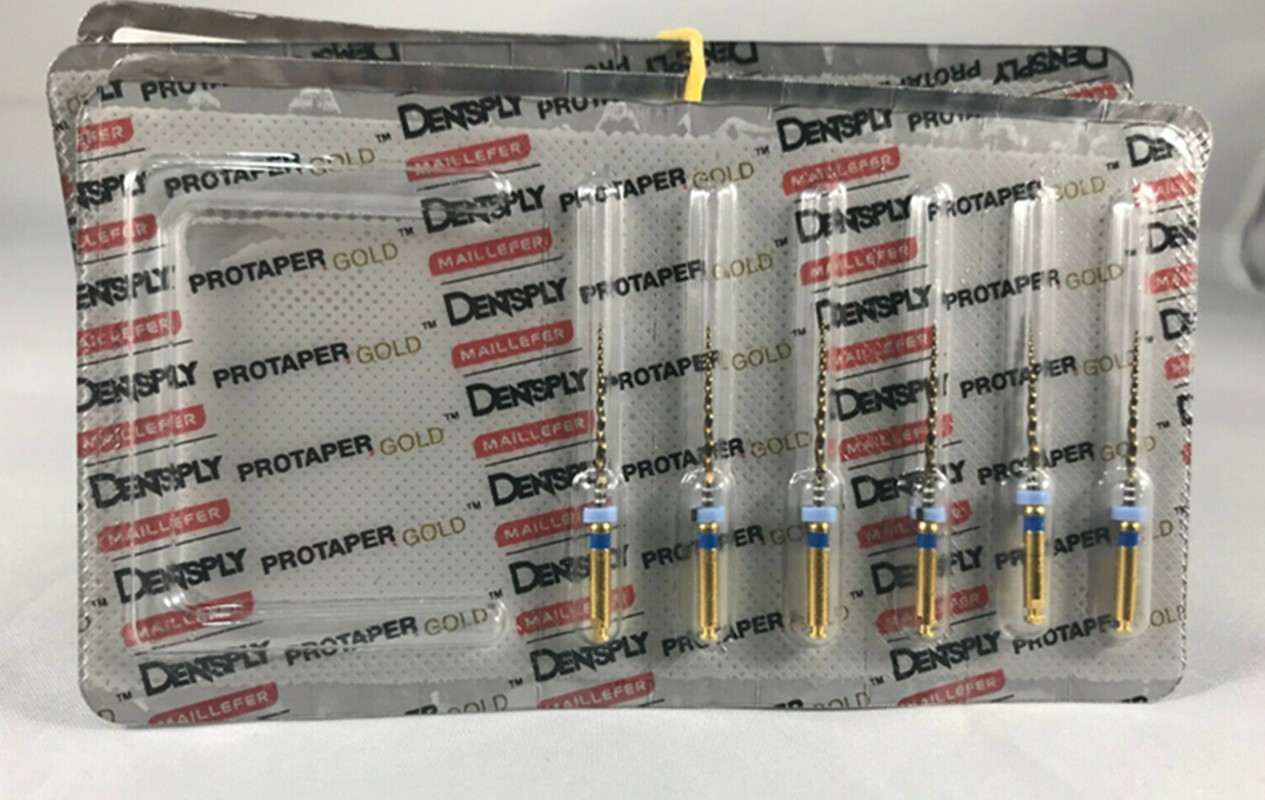 Dentsply ProTaper Gold Rotary Files F1,F2,F3,S1,S2,SX-F3 6 files/pack