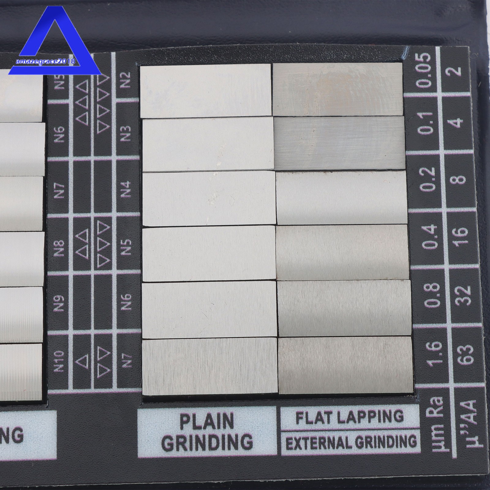 Surface Roughness Standards Finish Comparator 30 Specimens With Ra0.05-12.5mm
